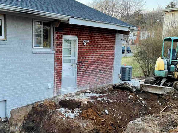 Home addition demolition in alexandria VA after