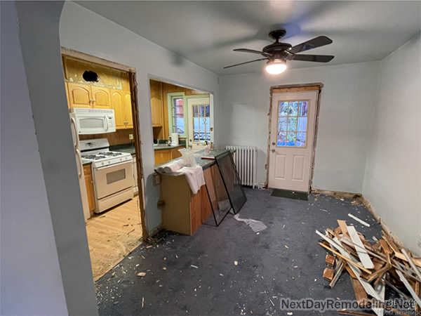 Kitchen demolition in Alexandria VA before(pg 1)
