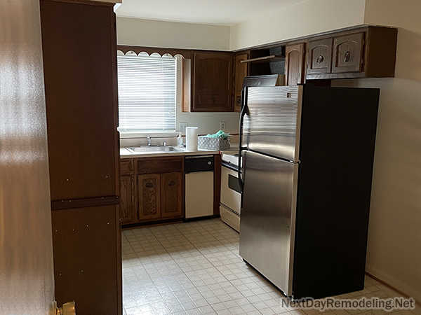 Kitchen demolition in Alexandria VA before (pg 2)