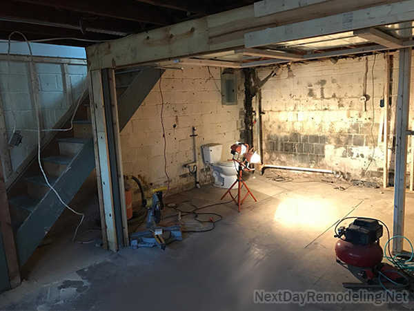 Basement remodeling in Alexandria, VA - project 5 (photo 2)