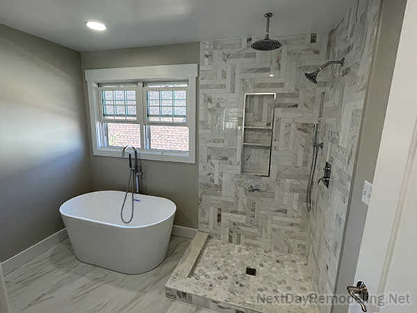 Bathroom reno in Arlington, VA - project 29 (photo 1)