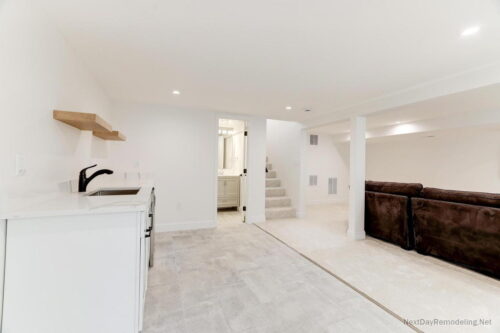 Basement remodel in Arlington, VA, 1st St - Project #38 (Photo 3)