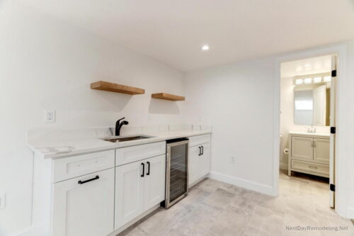 Basement remodel in Arlington, VA, 1st St - Project #38 (Photo 4)