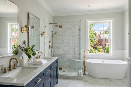 New bathroom addition and structural expansion in Seminary Hill Alexandria VA