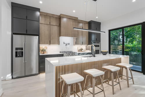 Custom luxury kitchen remodel in North Ridge Alexandria VA