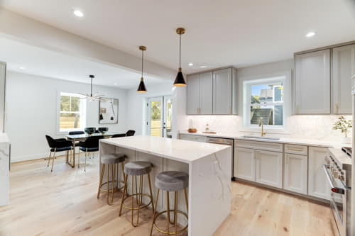 Kitchen expansion & addition in Del Ray Alexandria VA