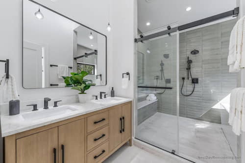 Custom luxury bathroom remodeling in Del Ray Alexandria VA