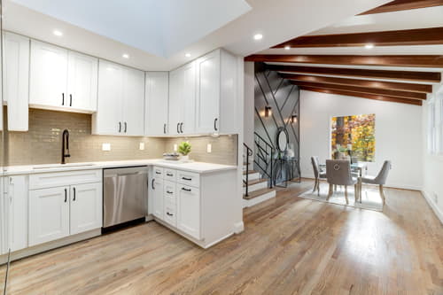 Open concept kitchen remodel  in West End Alexandria VA