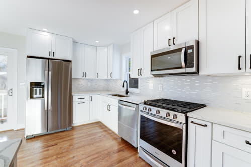 Small kitchen remodel in Rosemont Alexandria VA