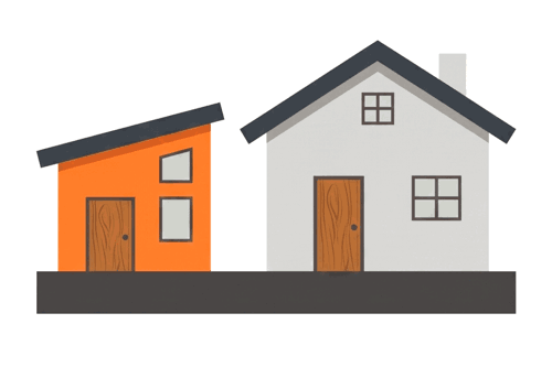 Detached ADU construction and backyard cottage in Potomac Yard Alexandria VA