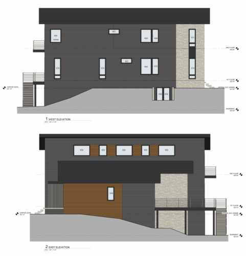 New Home Building in Alexandria, VA - 4916 Ridgewood Rd - Project #74 (Plan 1)